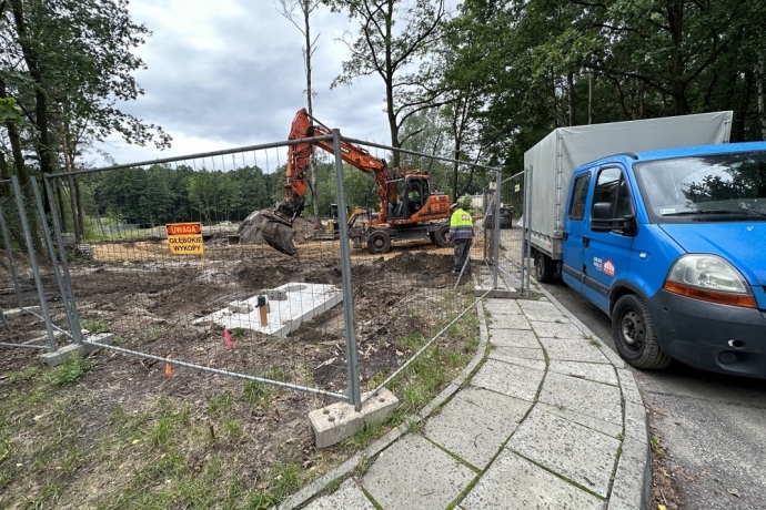 Katowice - Medyków 32 - prace budowlane