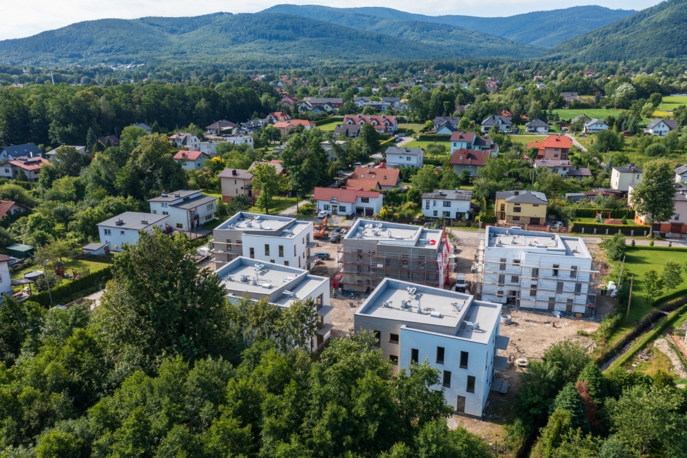 Postęp prac na budowie Apartamentów Zacisze 